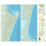 World Wide Maps Cooloola Great Walk 50K Scale Map