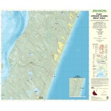 World Wide Maps Fraser Island (Kgari) Great Walk 50K Scale Map
