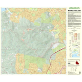 World Wide Maps Mount Coot-tha 10K Scale Map