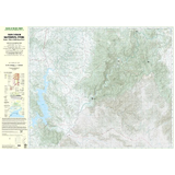 World Wide Maps Sundown National Park 50K Scale
