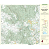 World Wide Maps Sunshine Coast Hinterland Great Walk 25K Scale Map